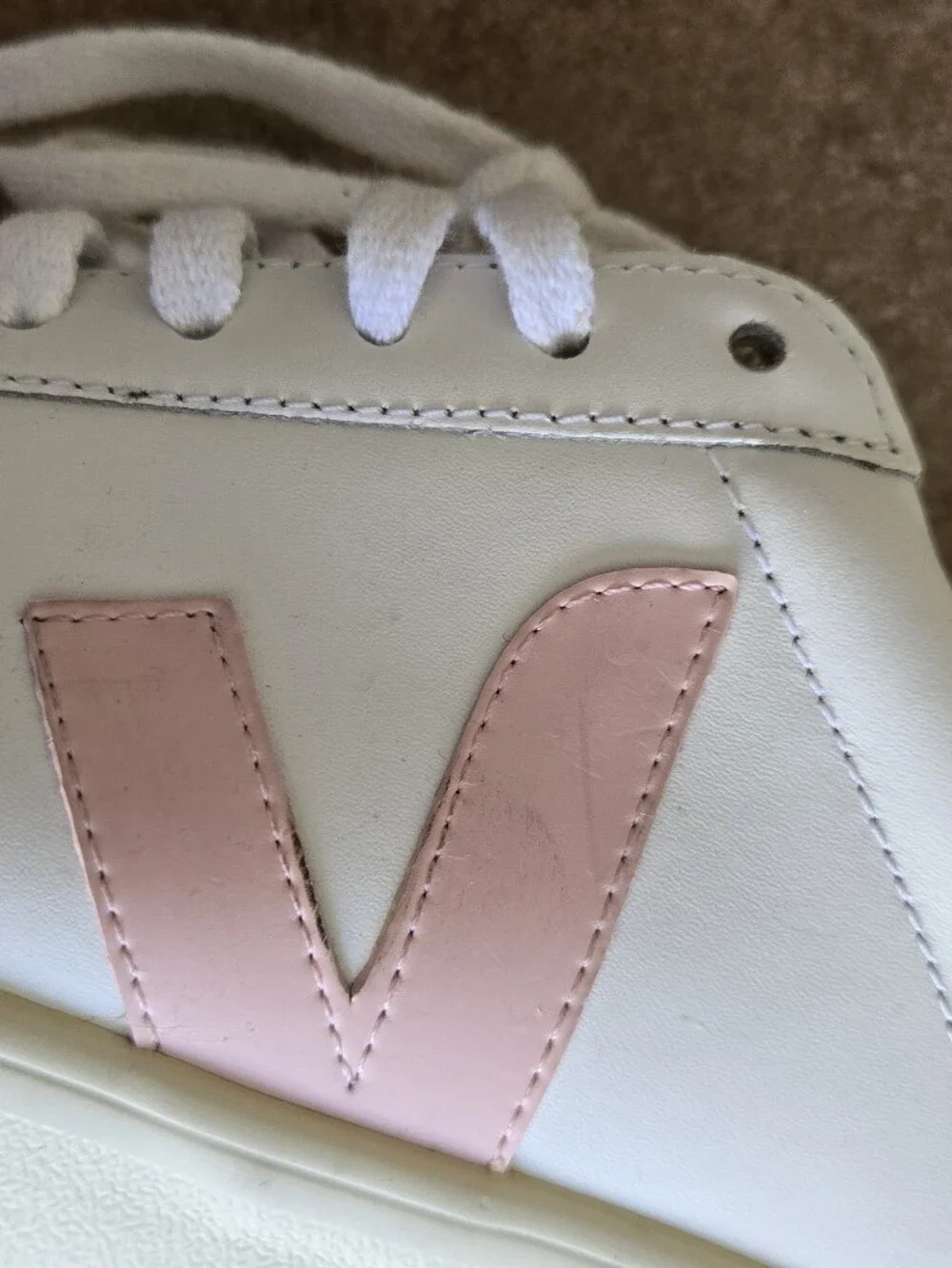 VEJA Sneaker white/petale Size 7 Women’s Shoes